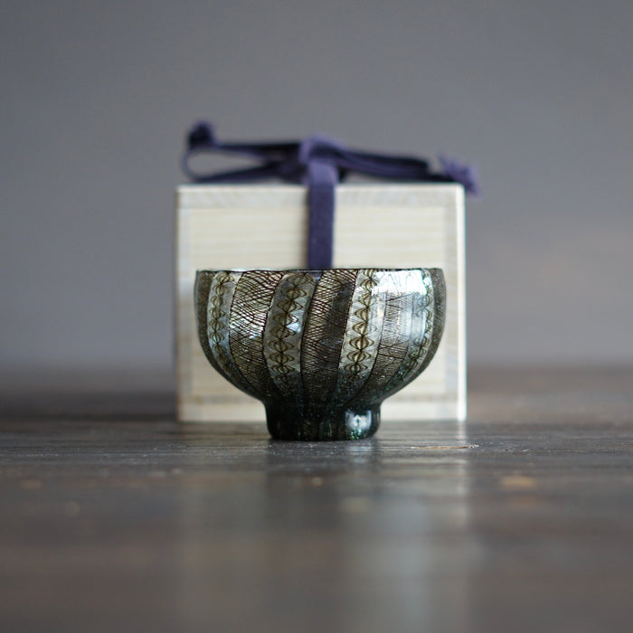 "Godzilla" Tea Ceremony Bowl #U6